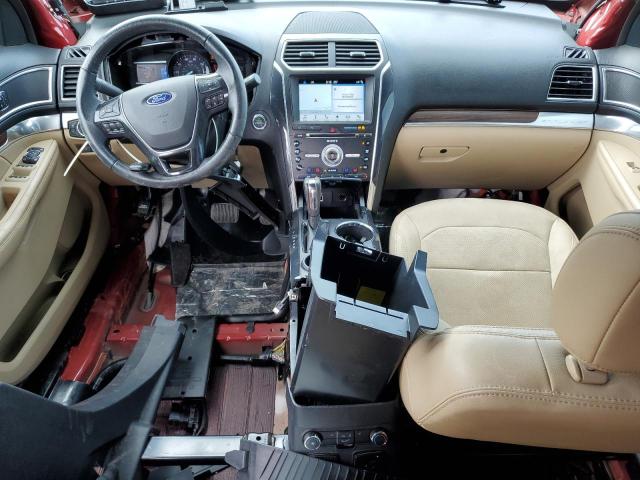  FORD EXPLORER 2017 Czerwony