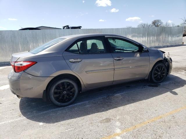 Sedans TOYOTA COROLLA 2016 Srebrny