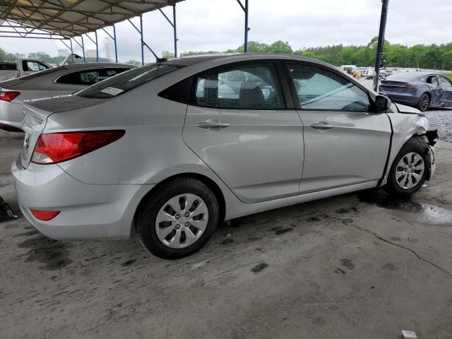  HYUNDAI ACCENT 2016 Srebrny