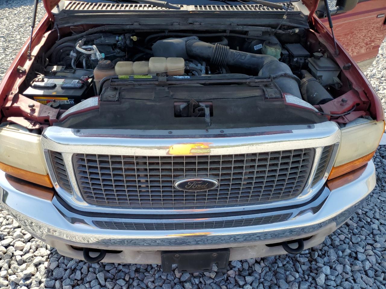 2001 Ford Excursion Limited VIN: 1FMNU42S61EB75207 Lot: 54354315