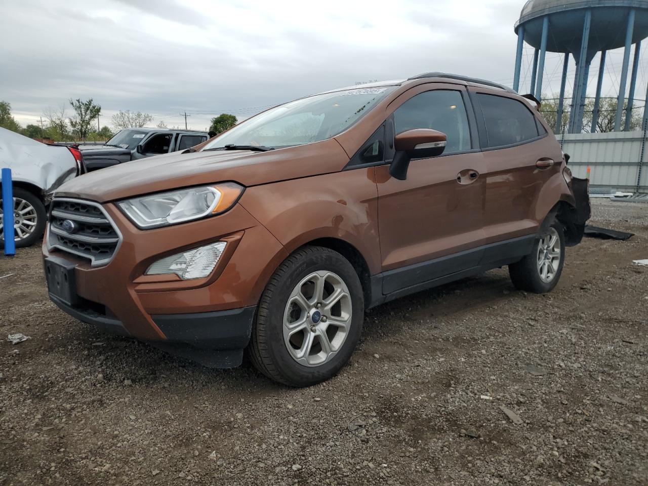 2020 Ford Ecosport Se na sprzedaż w Chicago Heights, IL - Rear End