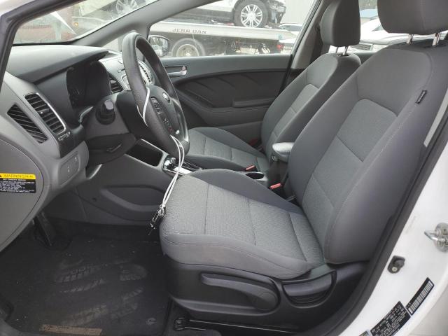  KIA FORTE 2017 White