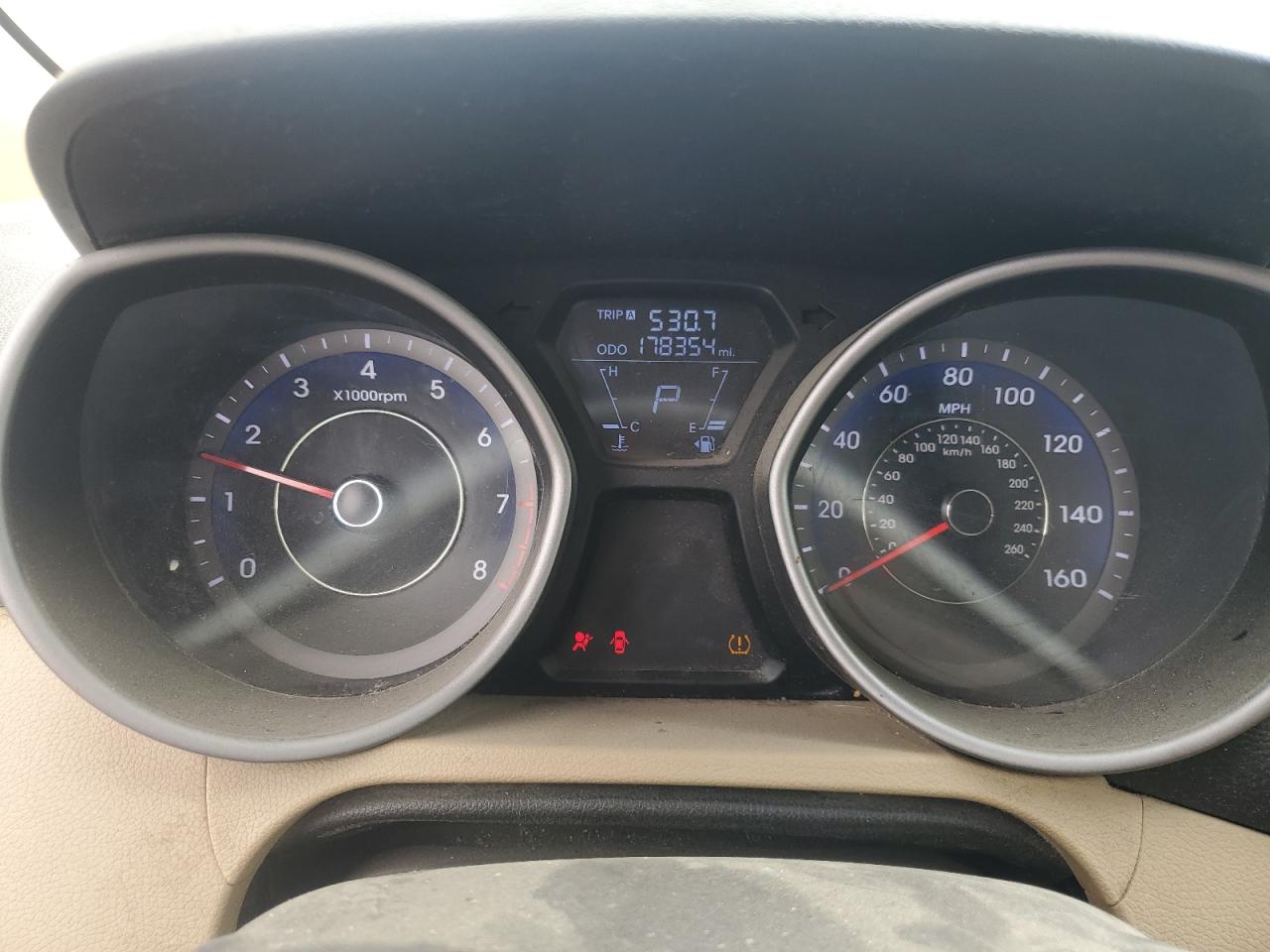 KMHDH4AE6DU670500 2013 Hyundai Elantra Gls