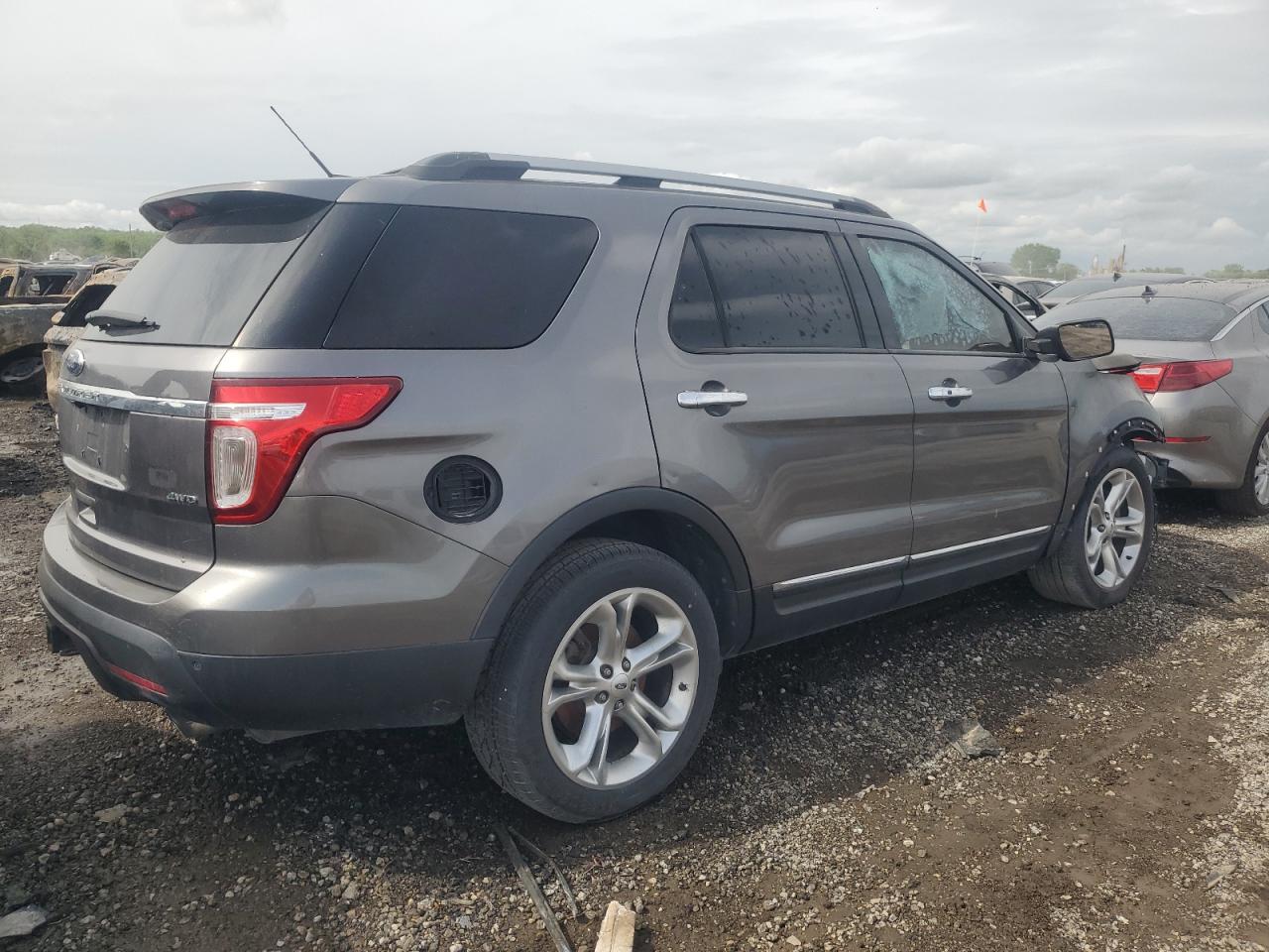 2012 Ford Explorer Limited grey null gas 1FMHK8F80CGB04326 photo #4