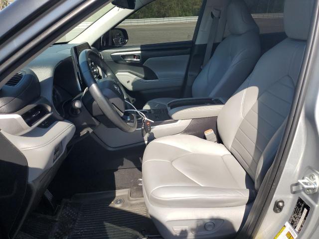  TOYOTA HIGHLANDER 2021 Srebrny