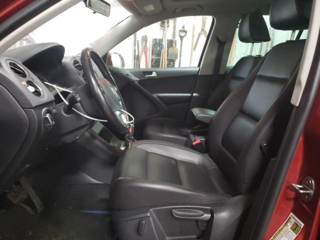  VOLKSWAGEN TIGUAN 2013 Czerwony