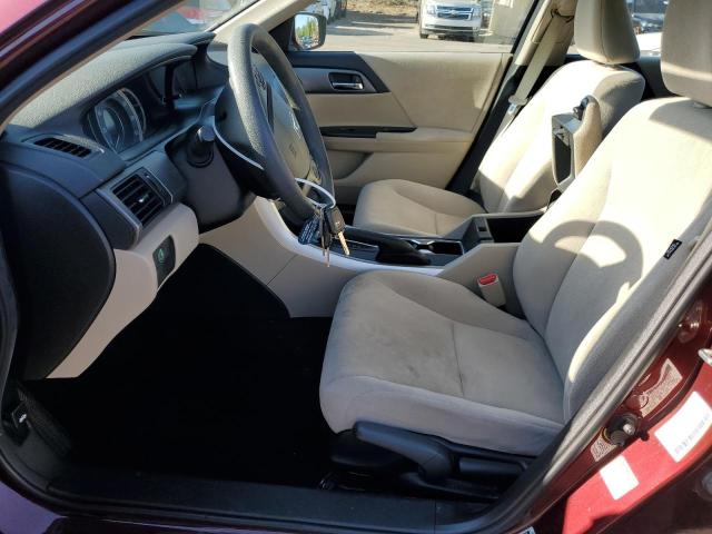  HONDA ACCORD 2013 Бургунді
