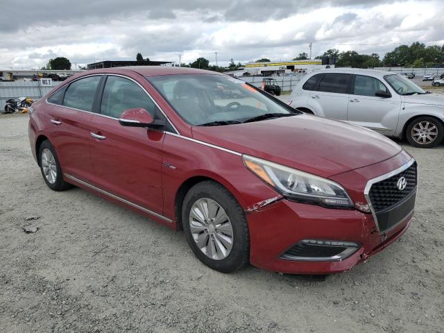  HYUNDAI SONATA 2016 Красный