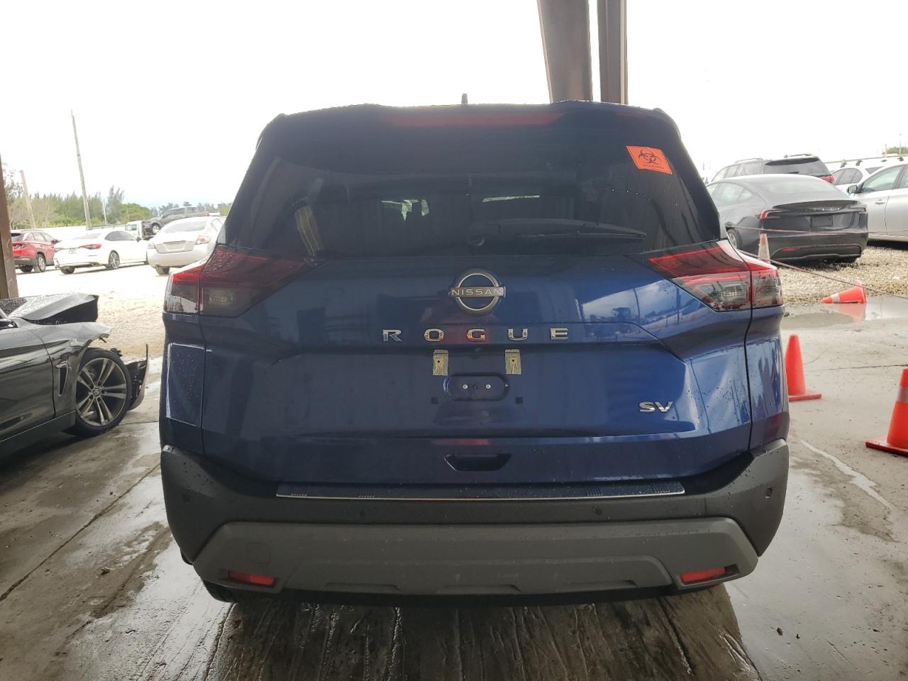 2022 Nissan Rogue Sv VIN: 5N1BT3BA8NC730599 Lot: 52323855