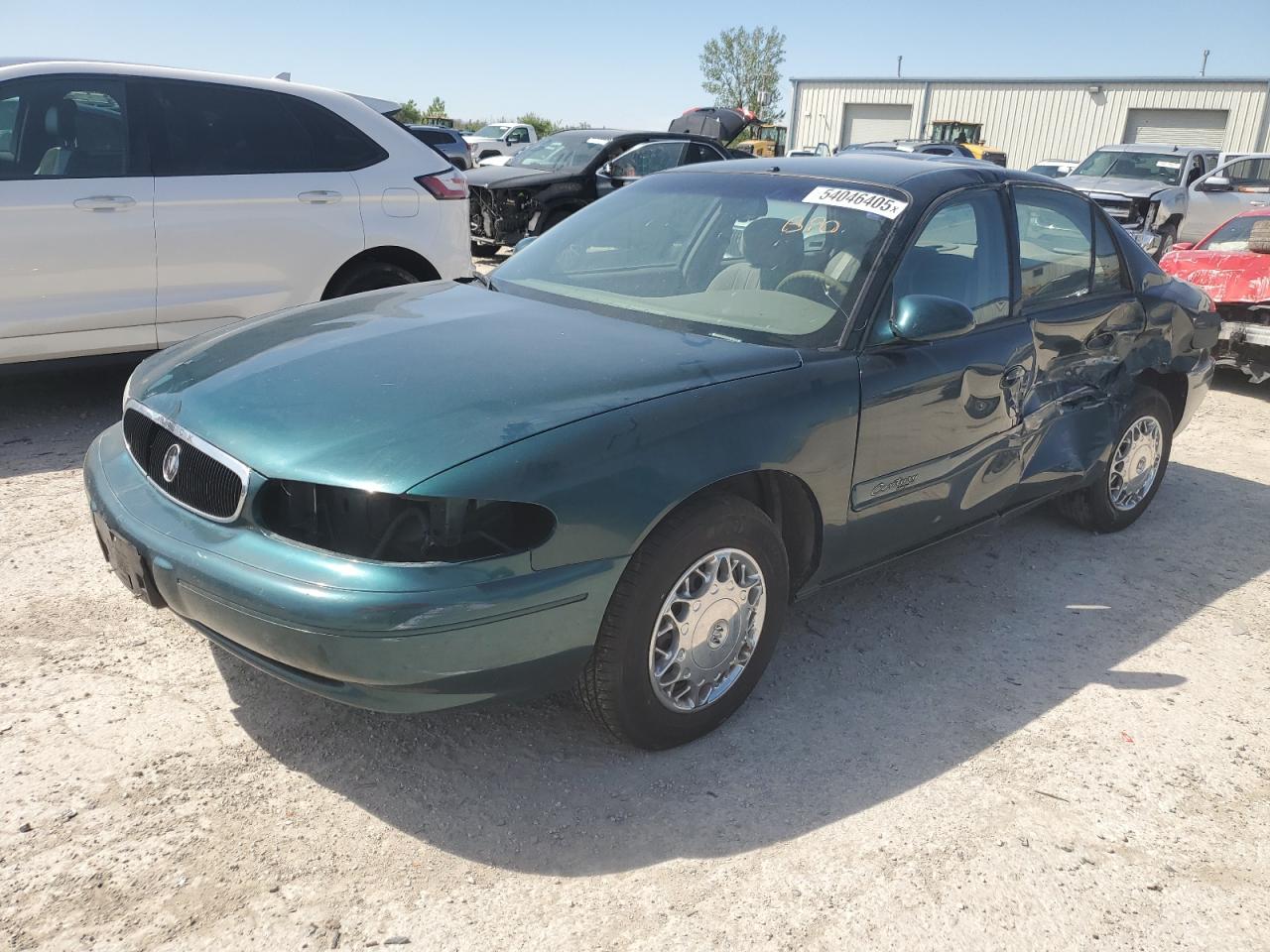 2001 Buick Century Custom en Venta en Kansas City, KS - Side