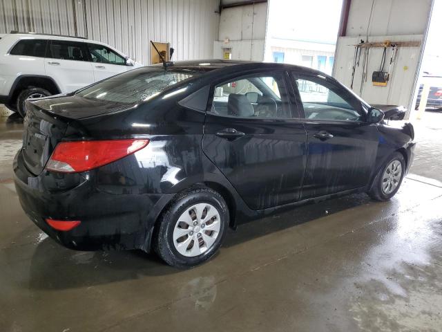  HYUNDAI ACCENT 2016 Czarny