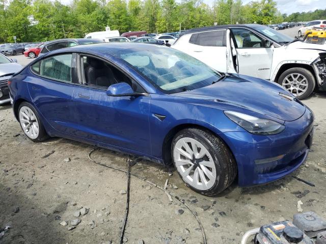  TESLA MODEL 3 2022 Blue