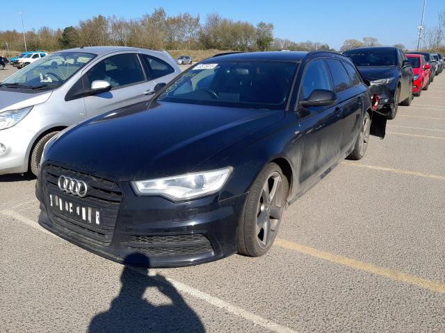 2014 AUDI A6 2.0 TDI ULTRA BLACK EDITION 5DR S TRONIC for sale at Copart SANDTOFT