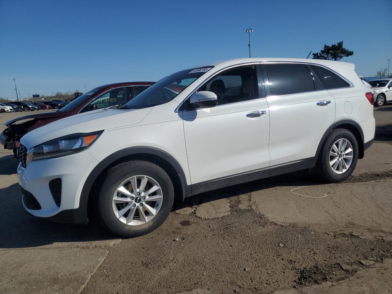2019 Kia Sorento Lx იყიდება Woodhaven-ში, MI - Side