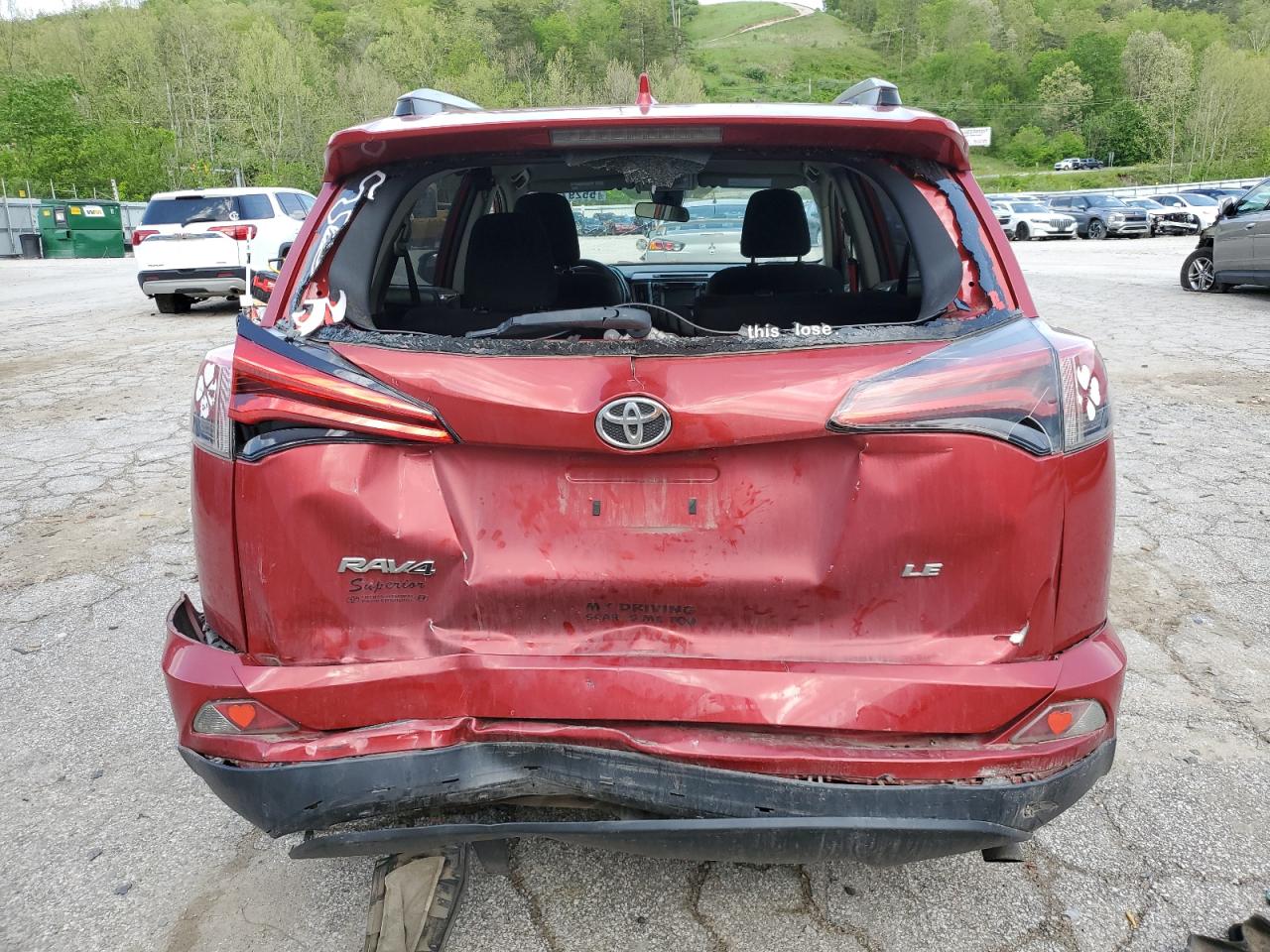 2017 Toyota Rav4 Le VIN: JTMZFREV8HJ112615 Lot: 55297755