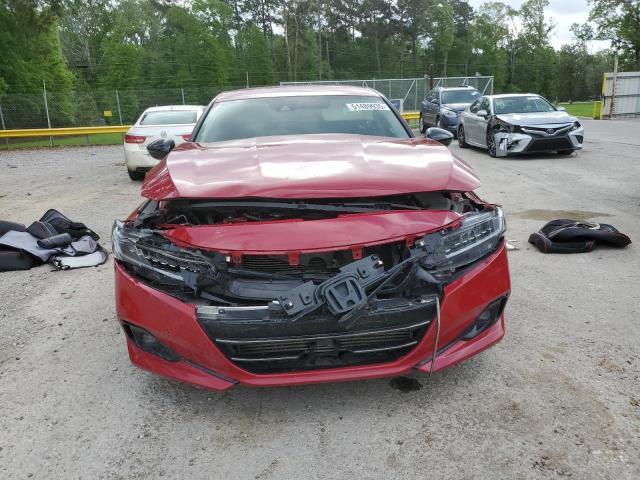  HONDA ACCORD 2022 Red