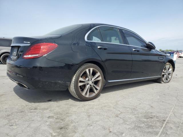 Sedans MERCEDES-BENZ C-CLASS 2016 Czarny