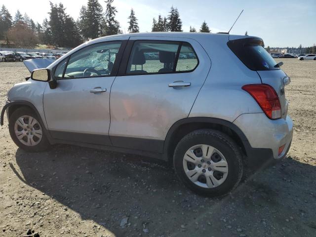  CHEVROLET TRAX 2019 Srebrny
