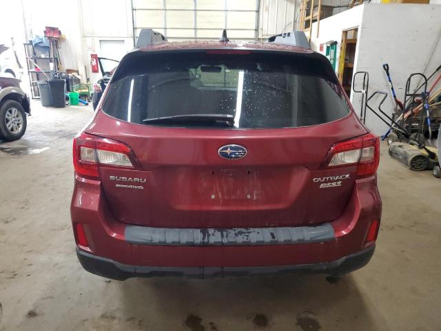  SUBARU OUTBACK 2017 Бордовый