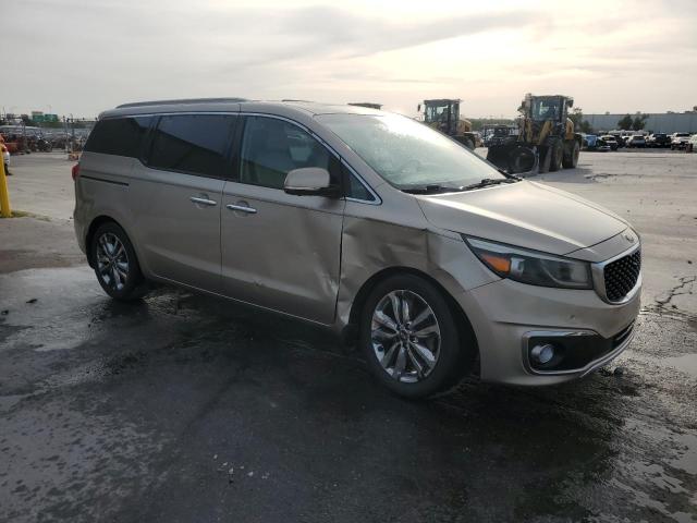  KIA SEDONA 2015 Золотий