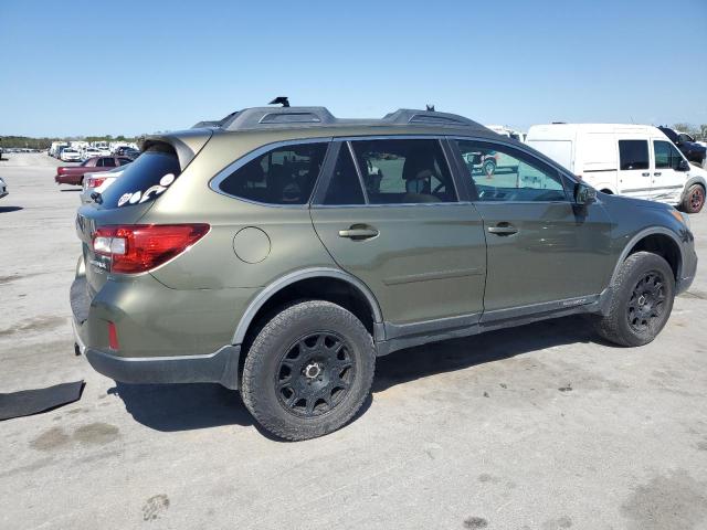  SUBARU OUTBACK 2015 Зеленый