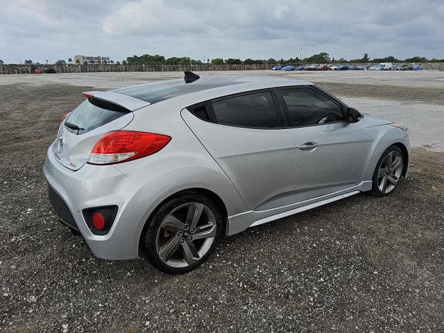 Coupet HYUNDAI VELOSTER 2014 Srebrny