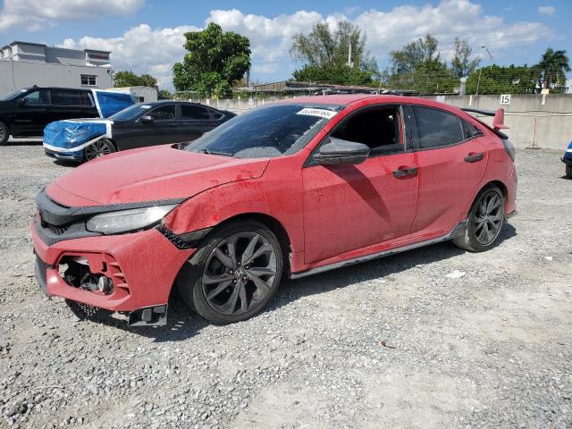 HONDA CIVIC 2017 Czerwony