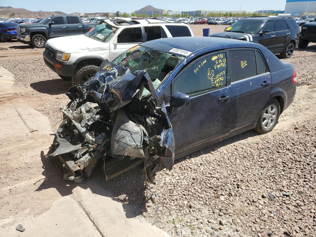 2007 Nissan Versa S en Venta en Phoenix, AZ - Front End