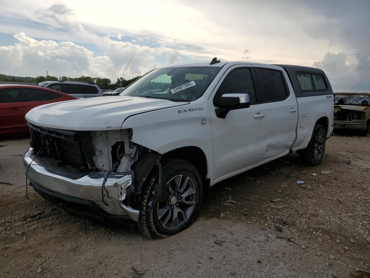 2019 CHEVROLET ALL Models WHITE VIN: 1GCUYDED1KZ357232