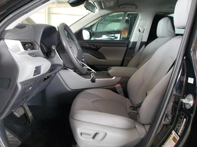  TOYOTA HIGHLANDER 2022 Black