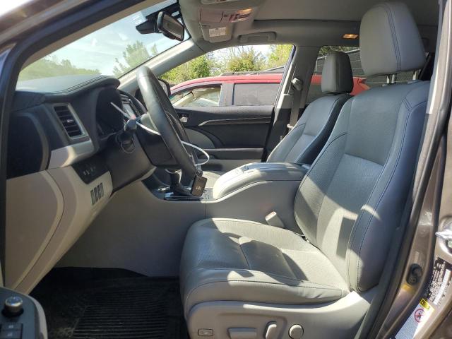  TOYOTA HIGHLANDER 2016 Szary