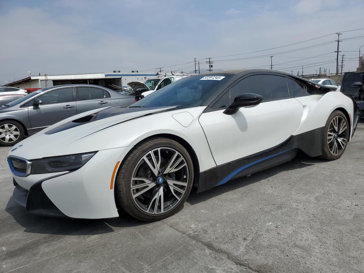 2016 Bmw I8 იყიდება Sun Valley-ში, CA - Rear End