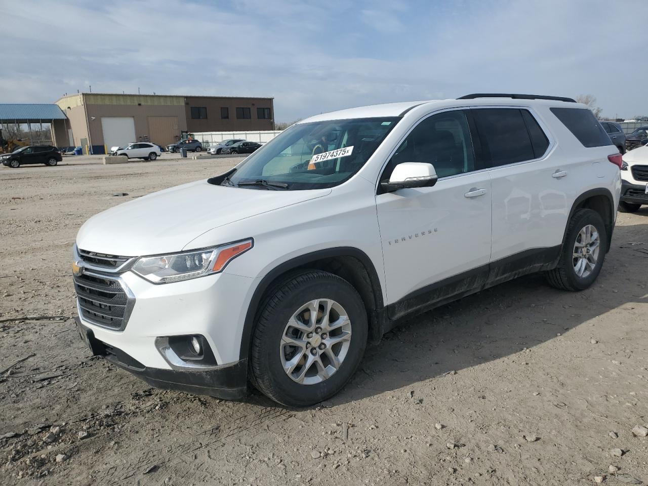 2021 Chevrolet Traverse Lt VIN: 1GNEVGKW7MJ153144 Lot: 51974375