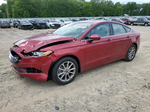 Седани FORD FUSION 2017 Бордовий