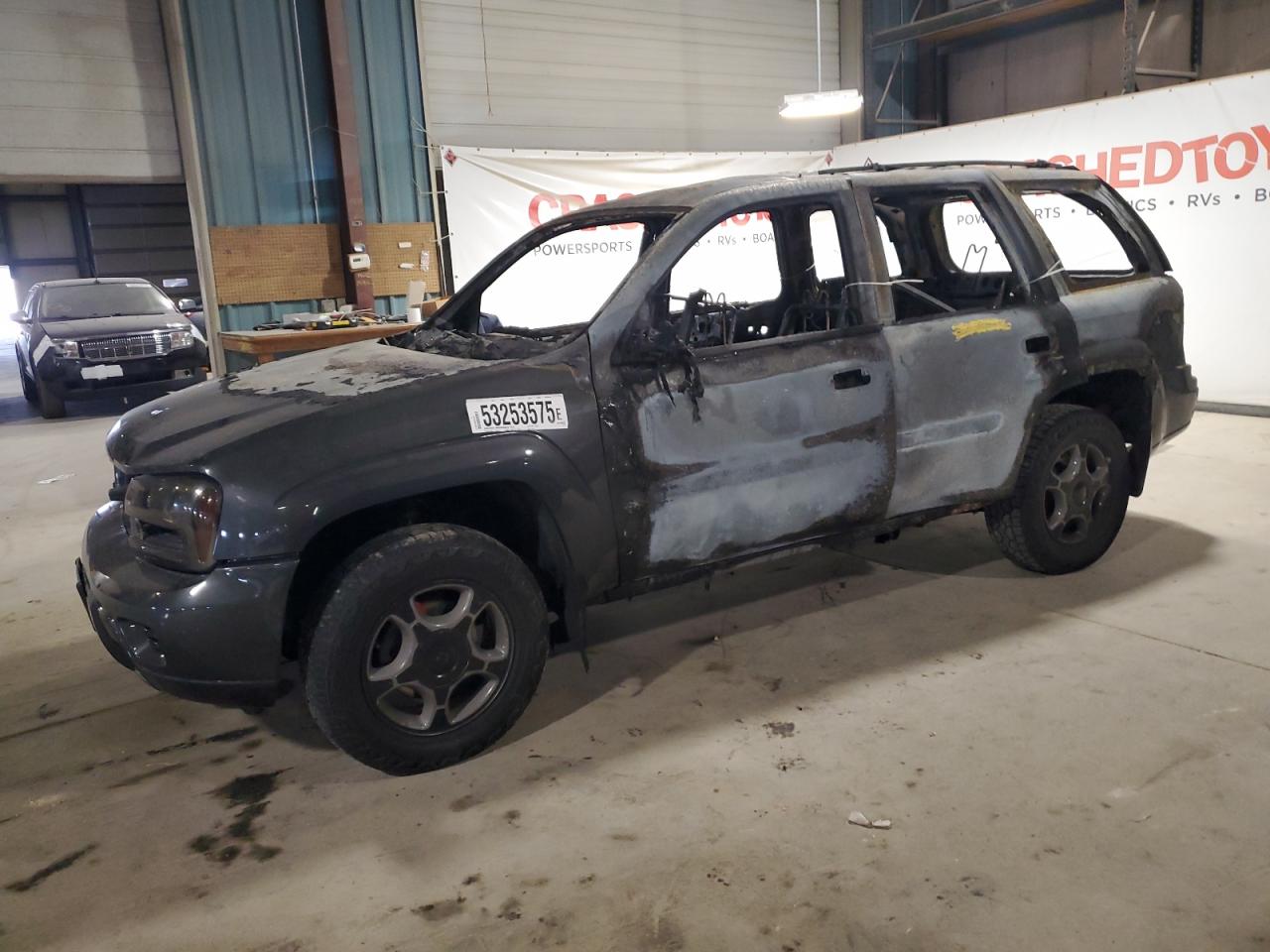 2007 Chevrolet Trailblazer Ls en Venta en Eldridge, IA - Burn
