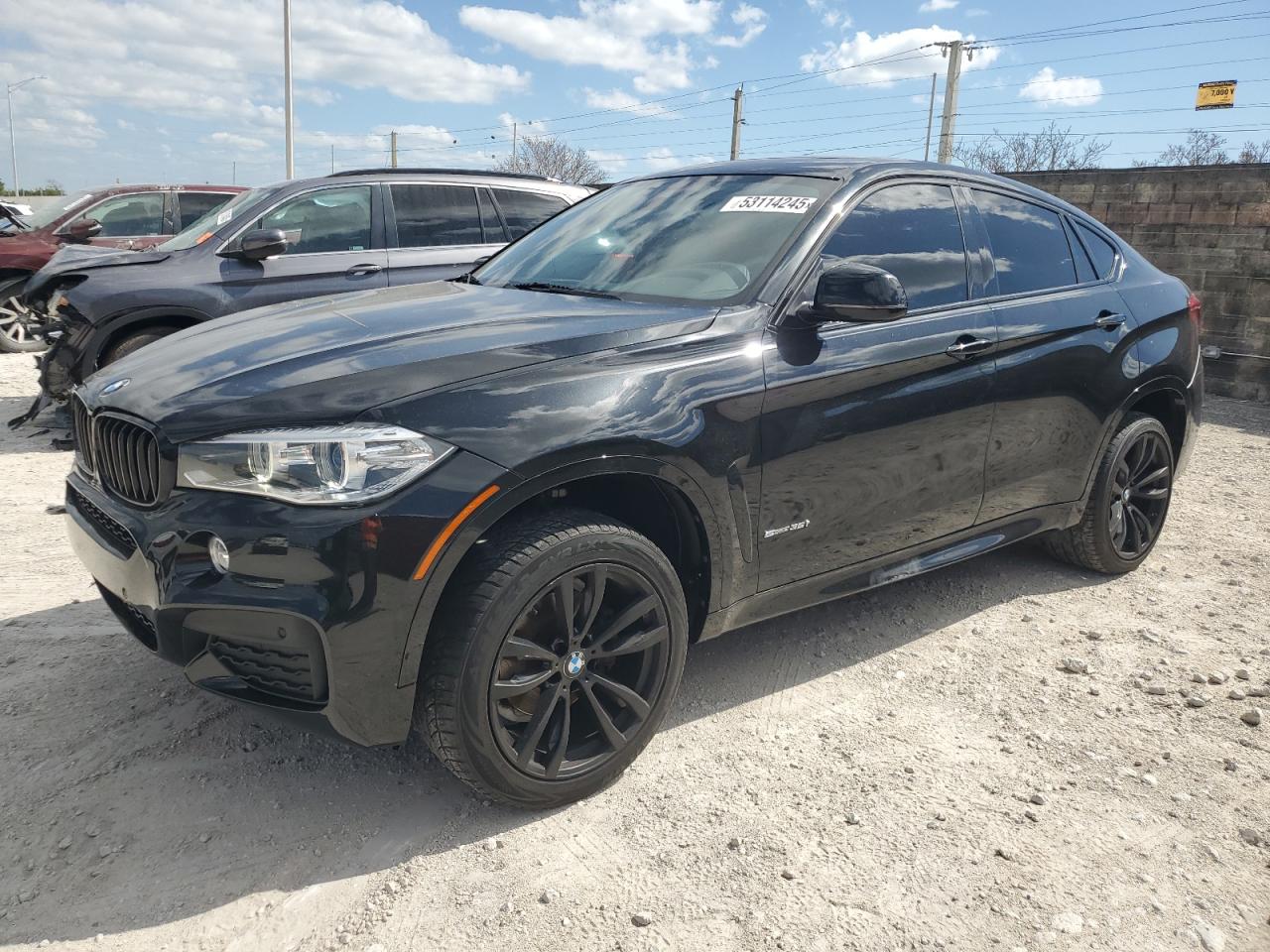 2019 BMW X6 Sdrive35I VIN: 5UXKU0C5XK0G92972 Lot: 53114245