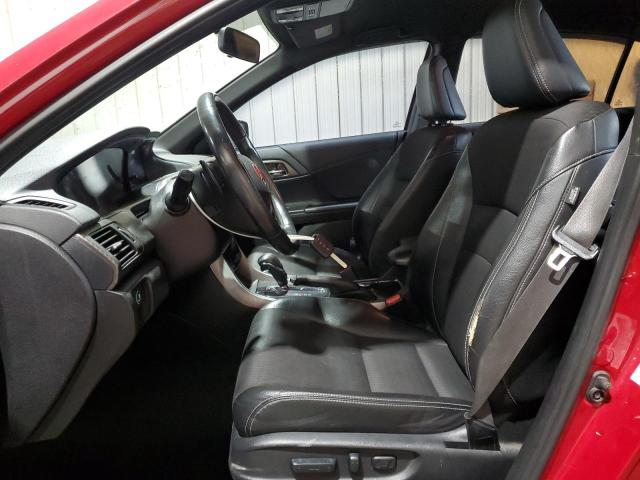 HONDA ACCORD 2016 Red