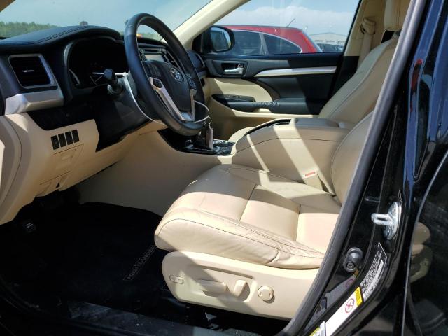  TOYOTA HIGHLANDER 2015 Чорний