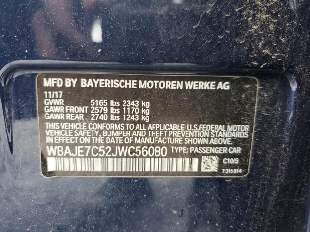 2018 BMW 540 XI
