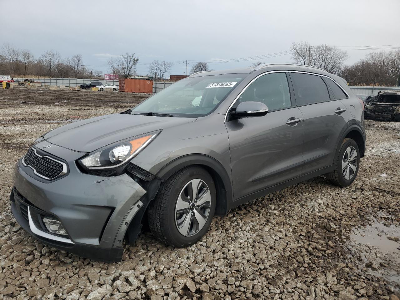 2017 Kia Niro Ex იყიდება Chicago Heights-ში, IL - All Over