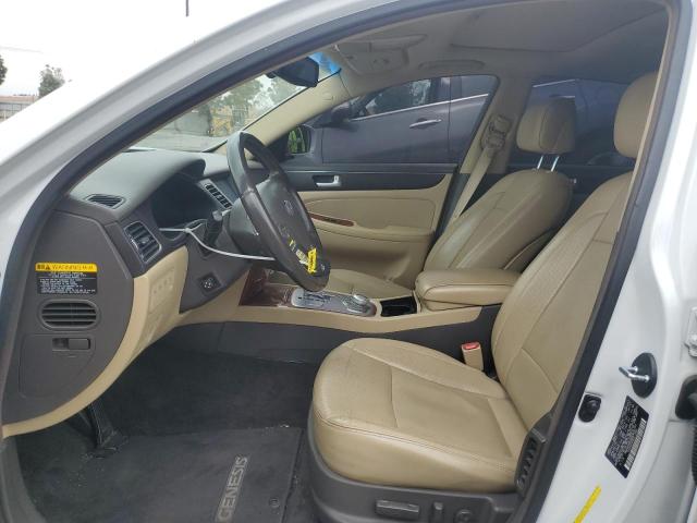  HYUNDAI GENESIS 2013 Білий