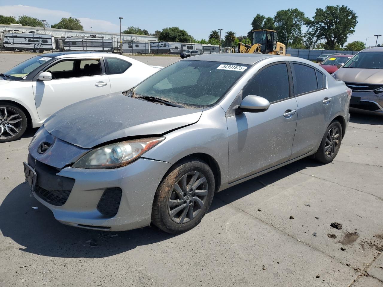 2012 Mazda 3 I იყიდება Sacramento-ში, CA - Front End