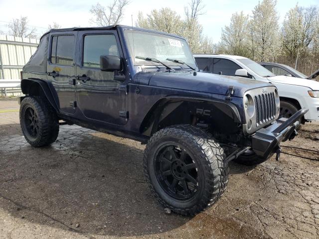 Parquets JEEP WRANGLER 2013 Granatowy