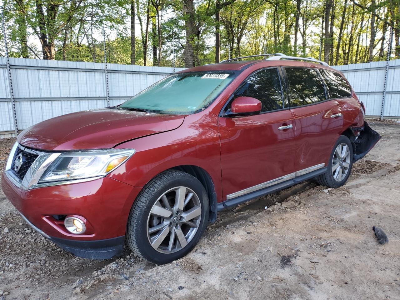 2014 Nissan Pathfinder S en Venta en Austell, GA - Rear End