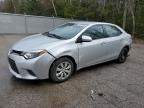 2016 TOYOTA COROLLA L   for sale at Copart ON - COOKSTOWN