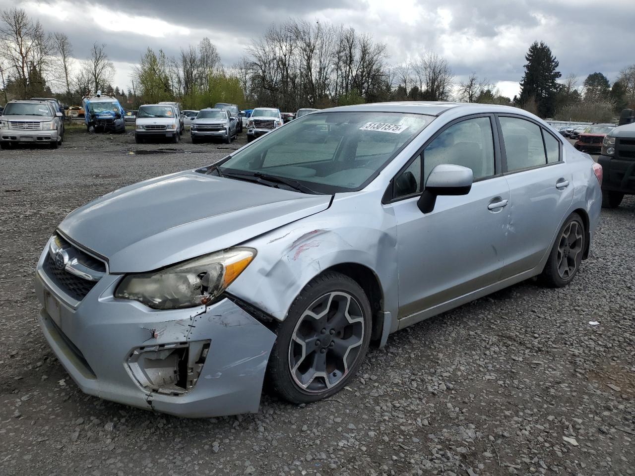 2012 Subaru Impreza Premium იყიდება Portland-ში, OR - All Over