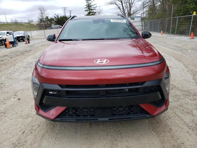  HYUNDAI KONA 2024 Czerwony