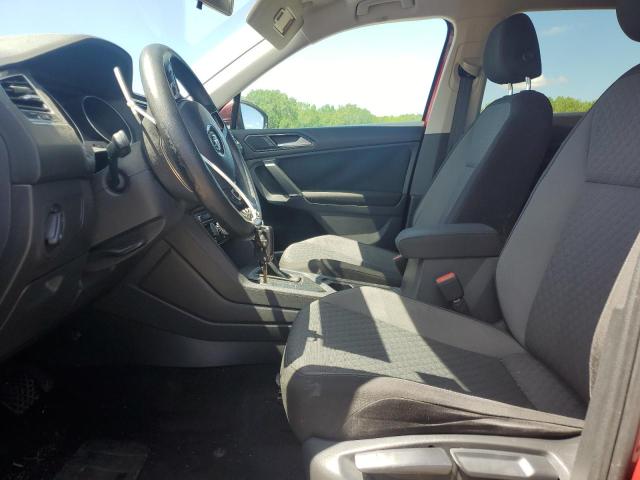  VOLKSWAGEN TIGUAN 2018 Czerwony