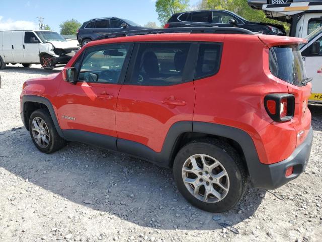 Parquets JEEP RENEGADE 2015 Czerwony