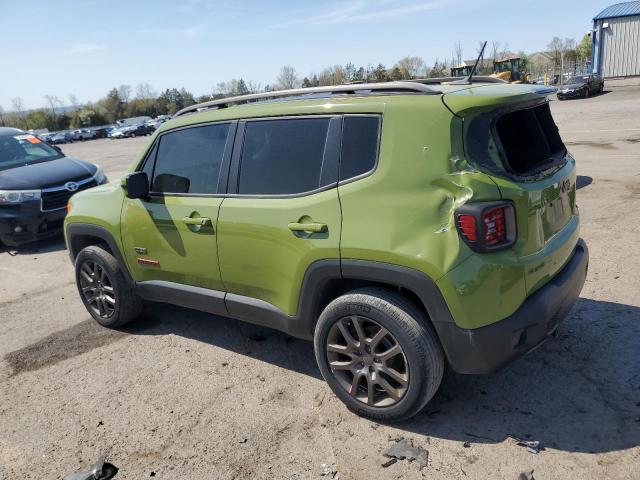  JEEP RENEGADE 2016 Green